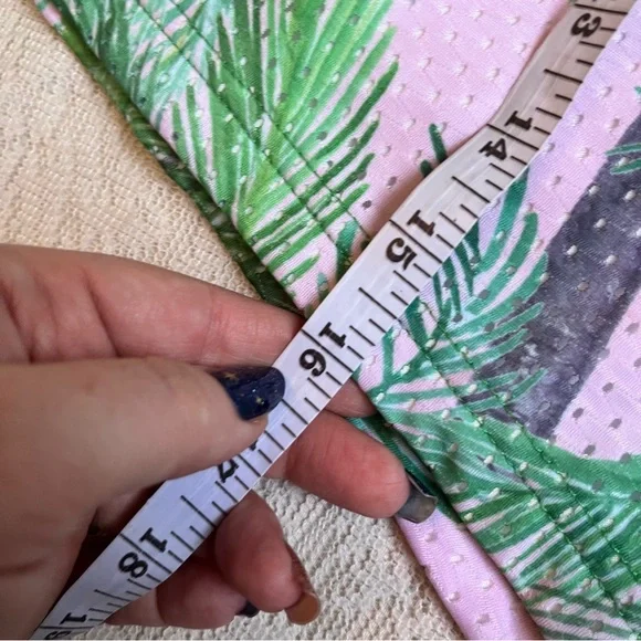 Duvin palm mesh drawstring shorts - Picture 7 of 12